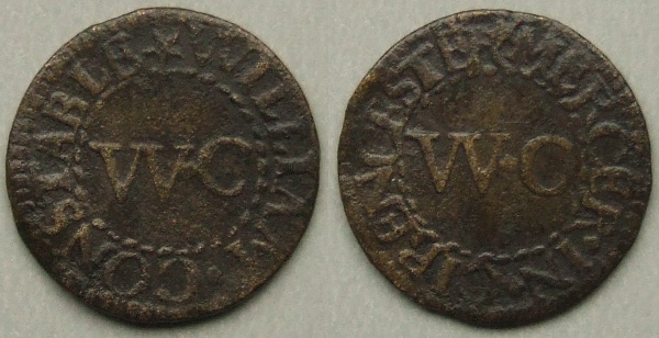 Cirencester, William Constable farthing N1622 Cirencester, William Constable farthing N1622